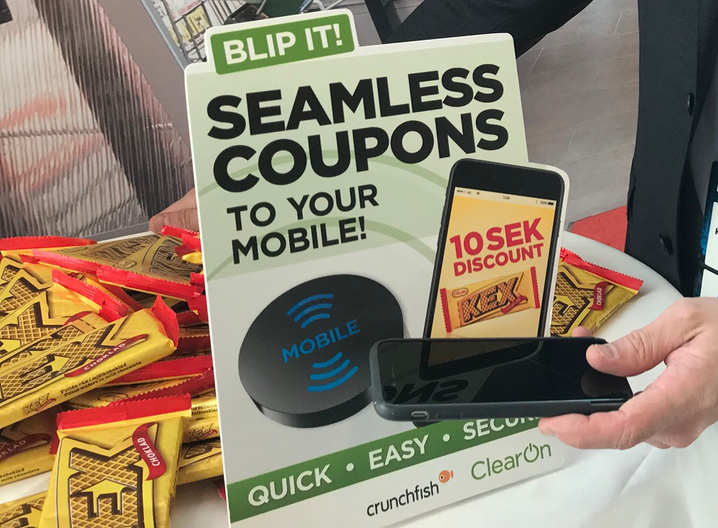 Smart mobile coupons from Crunchfish and ClearOn
